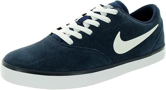 nike sb navy check solarsoft trainers