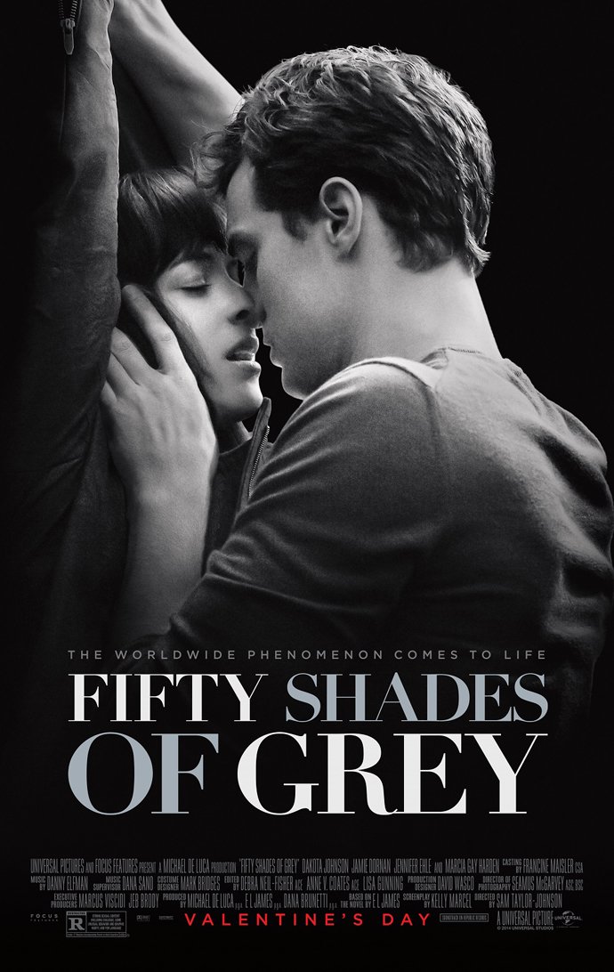 Fifty Shades of Grey Movie Poster 2 Sided Original