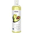 NOW Foods Solutions, Avocado Oil, 100% Pure Moisturizing Oil, Nutrient Rich and Hydrating, 16-Ounce