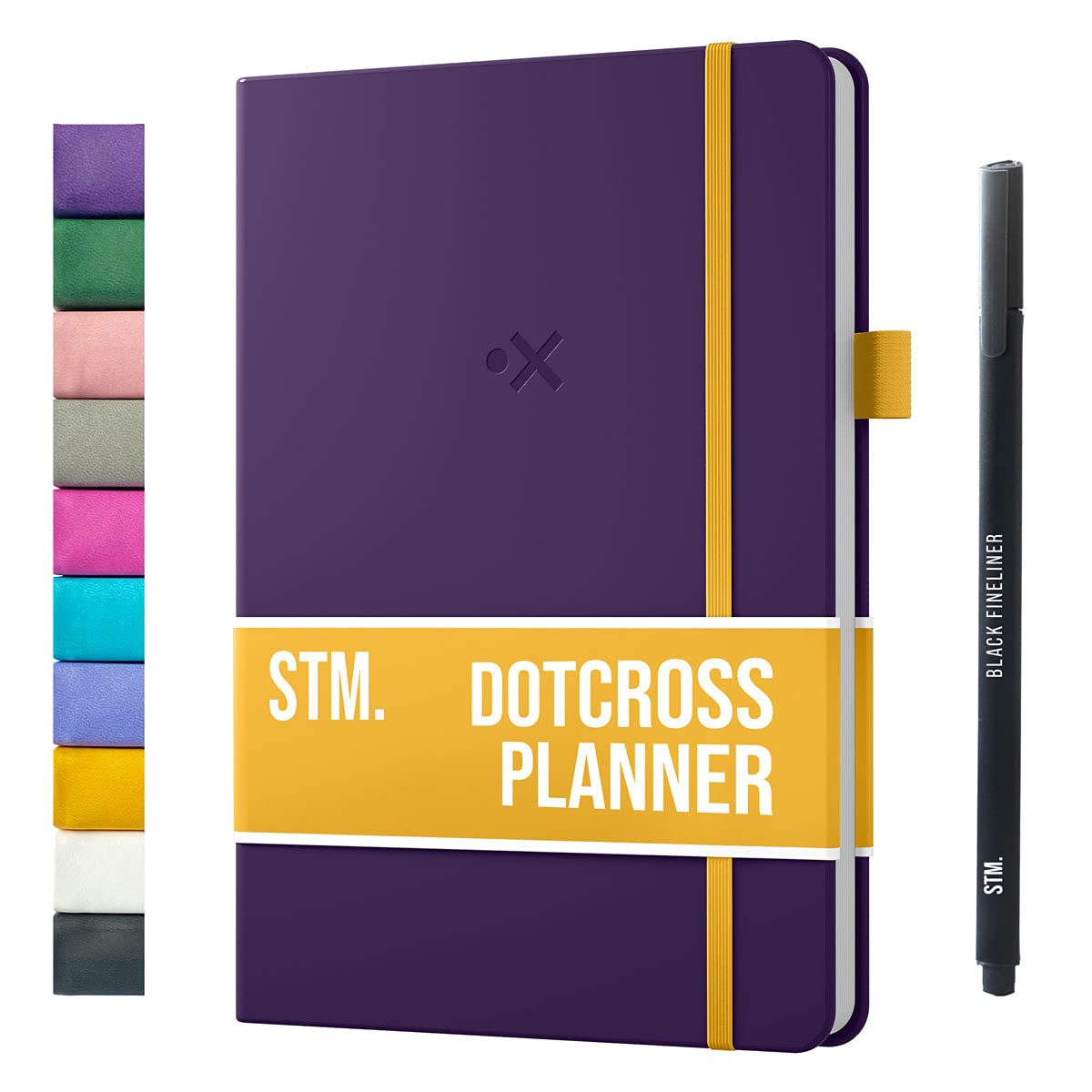 Daily Planner 2026 (Undated) | B5 Dotcross | Your All in One Day Organizer, At A Glance Weekly Agenda, Yearly Calendar Book | Planners for Personal, Professional, Academic & Work Goals and Schedule