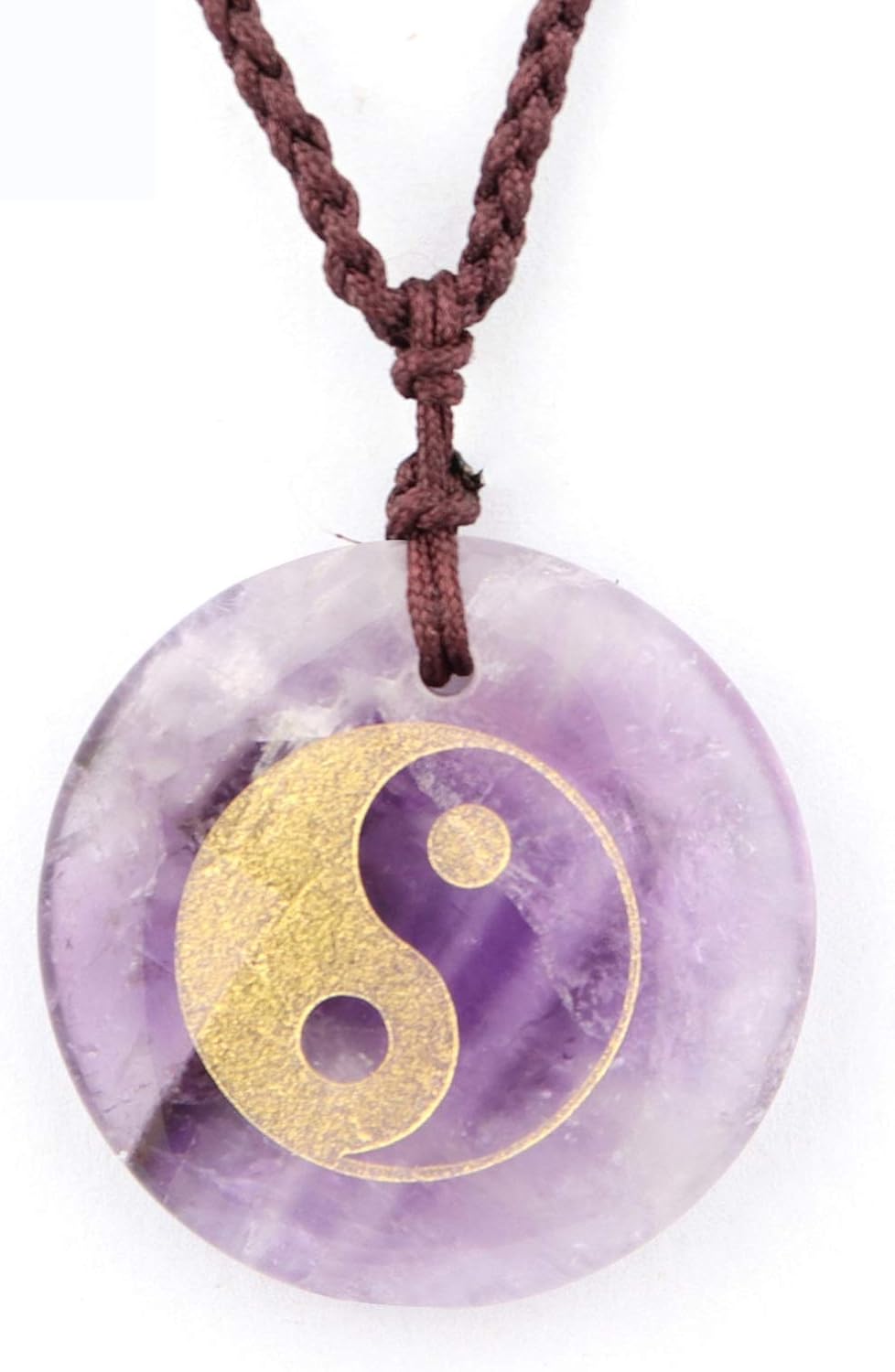 Epinki Crystal Purple Taoism Tai Chi Yin Yang