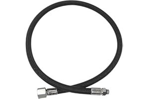 XS Scuba Miflex Low Pressure Braided Hoses - Black, 40"