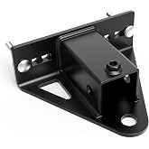 Lawn Mower Hitch 2" Receiver, Trailer Hitch for Zero Turn Lawn Mower | Universal Bolt-On Lawn Mower Trailer Hitch, Zero Turn Mower Accessories