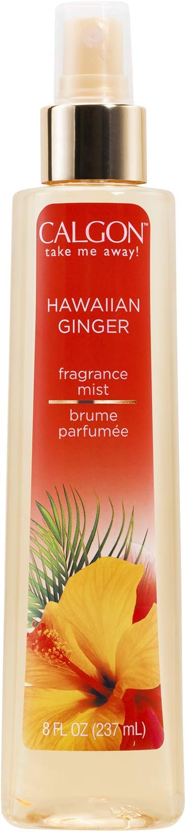 Calgon Hawaiian Ginger Refreshing Body Mist for Women 8 oz