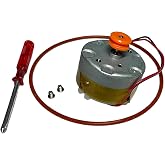 NUHFUFA LDS Lidar Motor for Robo-Rock S5/S5 MAX /S6/S6 MAX/Mi 1 | Robot Vacuum Cleaner Distance Sensor with Orange Pulley and Screwdriver Replacement Parts