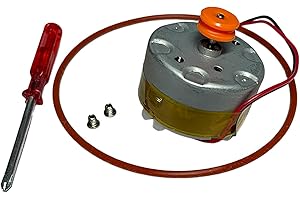 NUHFUFA LDS Lidar Motor for Robo-Rock S5/S5 MAX /S6/S6 MAX/Mi 1, Robot Vacuum Cleaner Distance Sensor with Orange Pulley and Screwdriver Replacement Parts