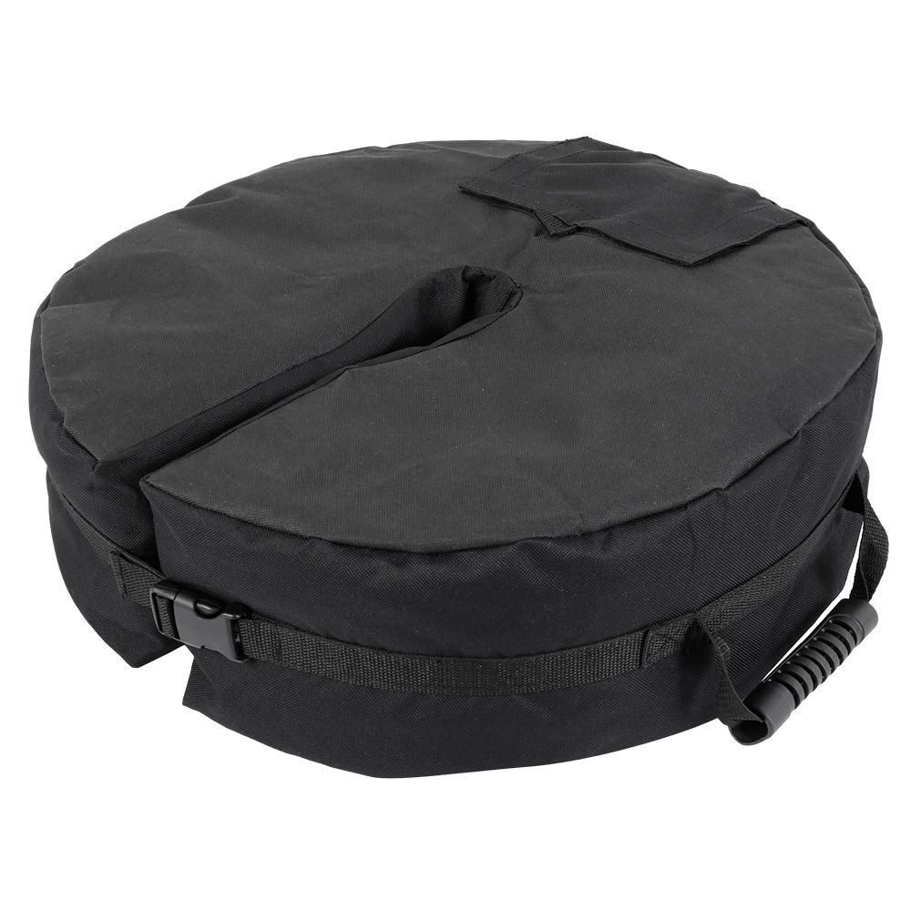 Airener 18 inch Detachable Patio Umbrella Base Weight Bag Weatherproof Parasol Umbrella Weights Sand Bags Heavy Duty with handles for Outdoor Pop-up Canopy, Patio Umbrella (1PCS)