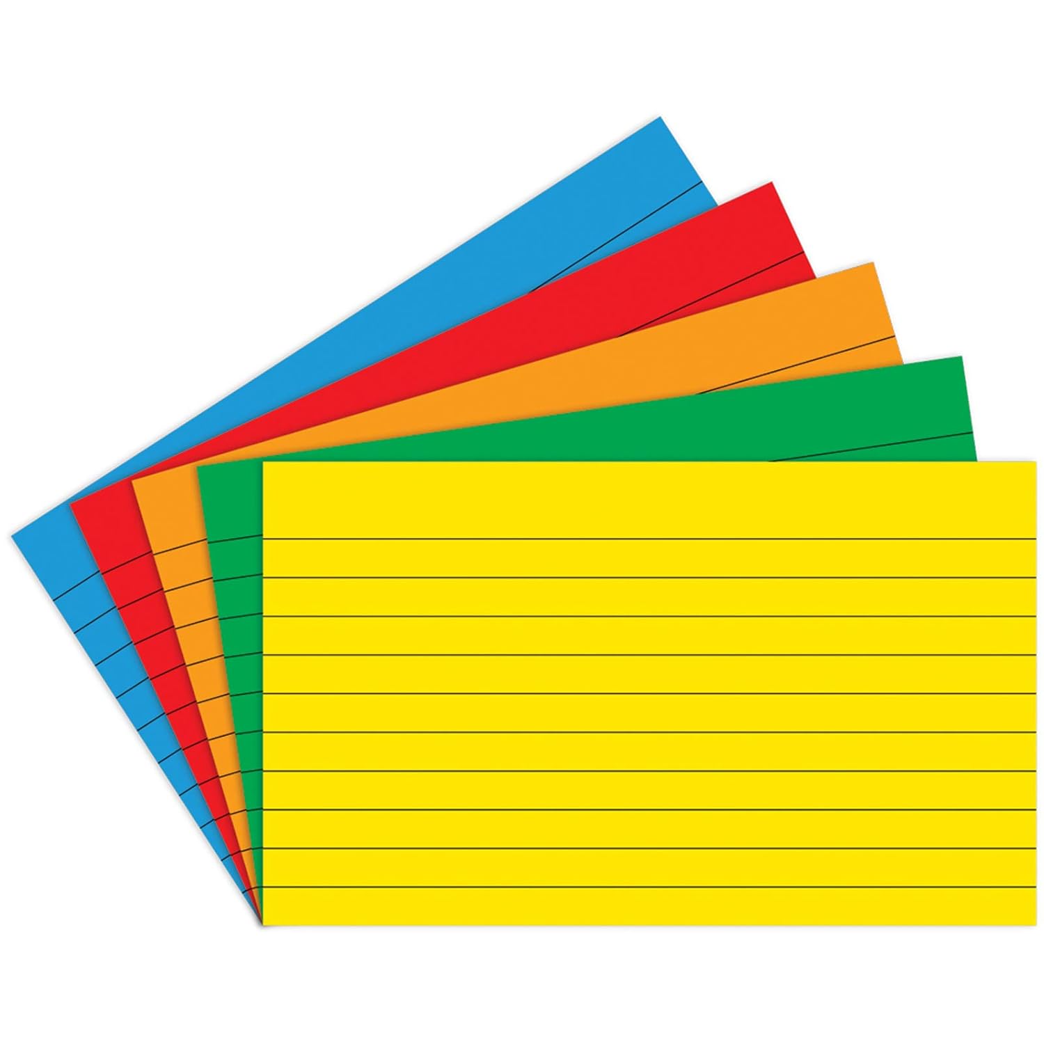 Assorted Primary Colors Lined Top Notch Teacher Products TOP21 Intended For 3 By 5 Index Card Template Assorted Primary Colors Lined Top Notch Teacher Products TOP21 Intended For 3 By 5 Index Card Template