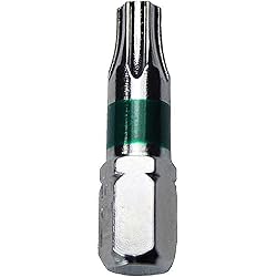 T25 (T-25) Torx/Star Driver Bit - Color Coded T25 x