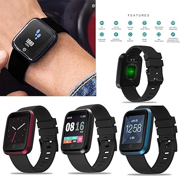 Amazon.com: Zeblaze Super Lightweight Smart Crystal 2 Watch ...