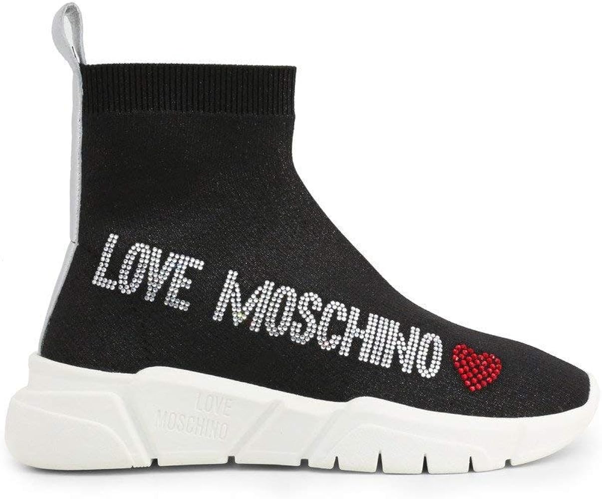 love moschino sock sneakers