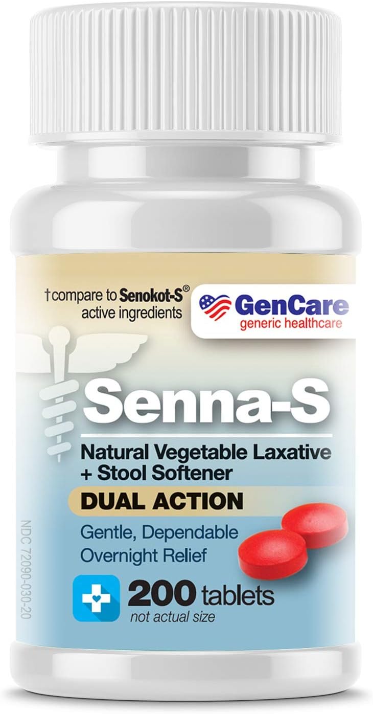 Senna stool softener side effects