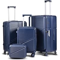 Amazon.com: FOGFLY Hard Shell Luggage Set 4 Piece with Spinner