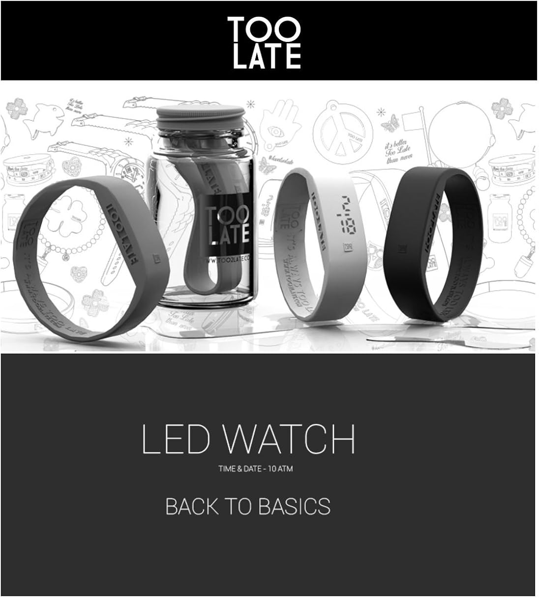 too 2 late - Watch - WTC LED LIGHTBLU M - Image 5