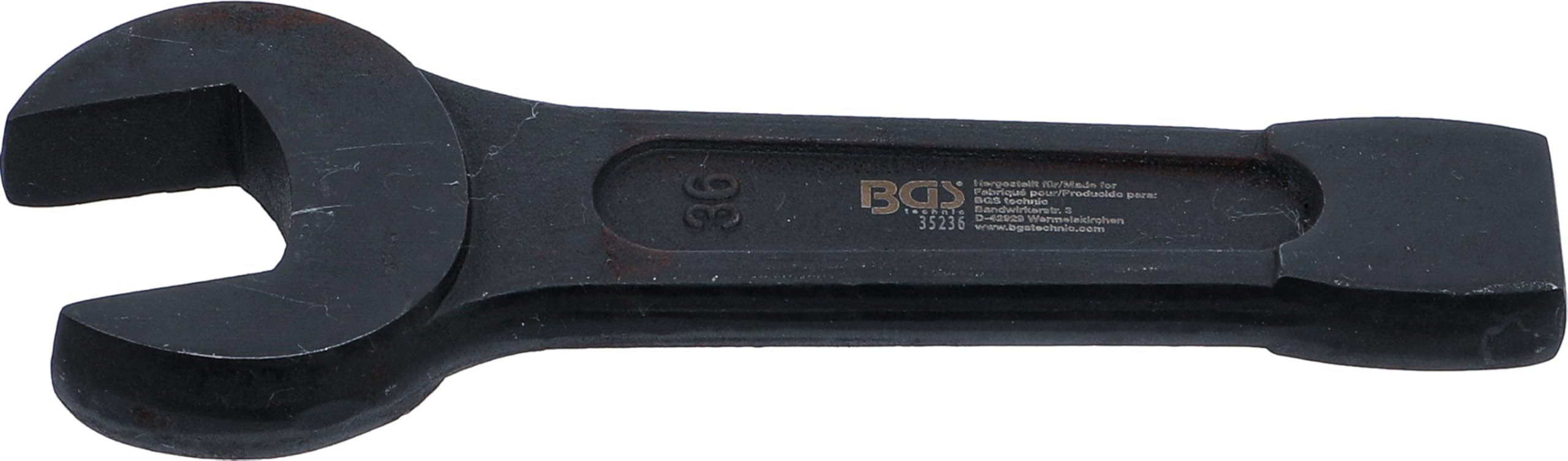BGS 35236 | Slogging Open End Spanner | 36 mm
