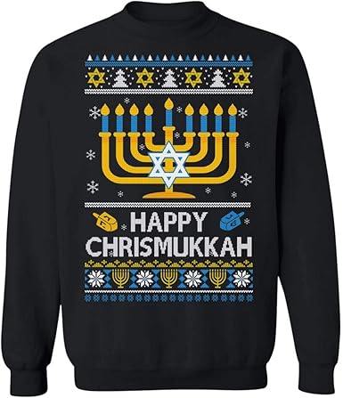happy chrismukkah sweater