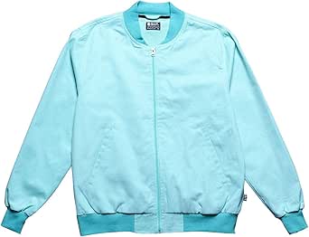 mint green jacket