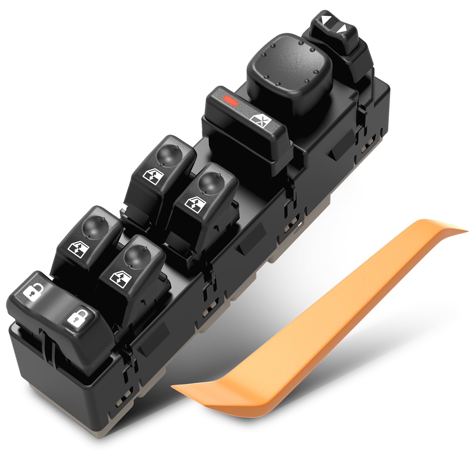 Photo 1 of 15883323 Master Power Window Switch Driver Side, Driver Door Window Control Switches for 2003-2007 Chevy Avalanche Silverado Tahoe, GMC Sierra Yukon, Cadillac Escalade - Replace DWS-220 901-075