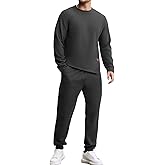 Epoleatries Mens Tracksuit 2 Piece Sweatsuits Sets Long Sleeve Pullover Sweatshirt and Pants Set Casual Jogging Outfits