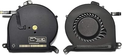 ICTION New Cooling Fan for MacBook Air 13" A1369 A1466 2010-2017 CPU Cooler