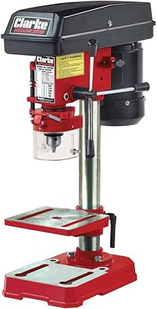 Clarke Cdp5rb 5 Vitesses Banc Monte Perceuse A Colonne Rouge Amazon Fr Bricolage