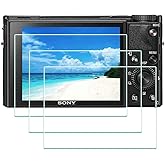 ULBTER Screen Protector for Sony RX100 VII VI V IV III II I M7 [3 Pack] | RX100 M7 M6 M5 M4 M3 M2 M1 0.3mm 9H Hardness Tempered Glass Anti-Scrach Anti-Bubble Anti-Water Anti-Dust