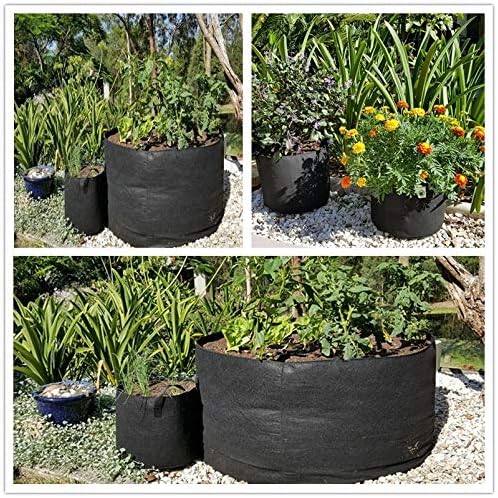 Round Fabric Pots | Plant Pouch Root Container | Aeration Pot Container