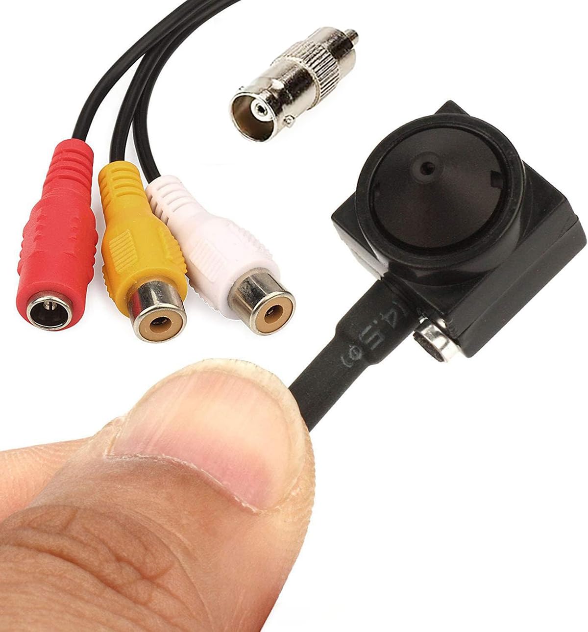 CNDST CCTV Hd Mini Spy Pinhole Security Camera 1000tvl f3.6mm 90degree Mini Hidden CCTV Surveillance Camera Indoor/Outdoor