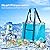 YONOVO 25L Insulated Cooler Bag with Hard Bottom YKK Zipper and FDA Liner for Picnic Outdoor Party