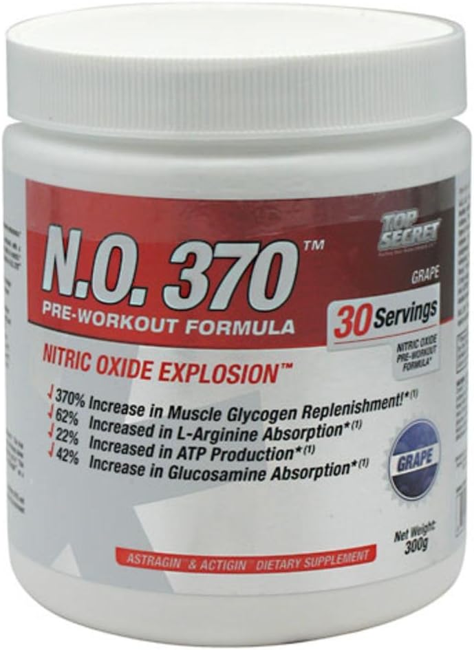 Top Secret Nutrition N.O. 370 Pre Workout