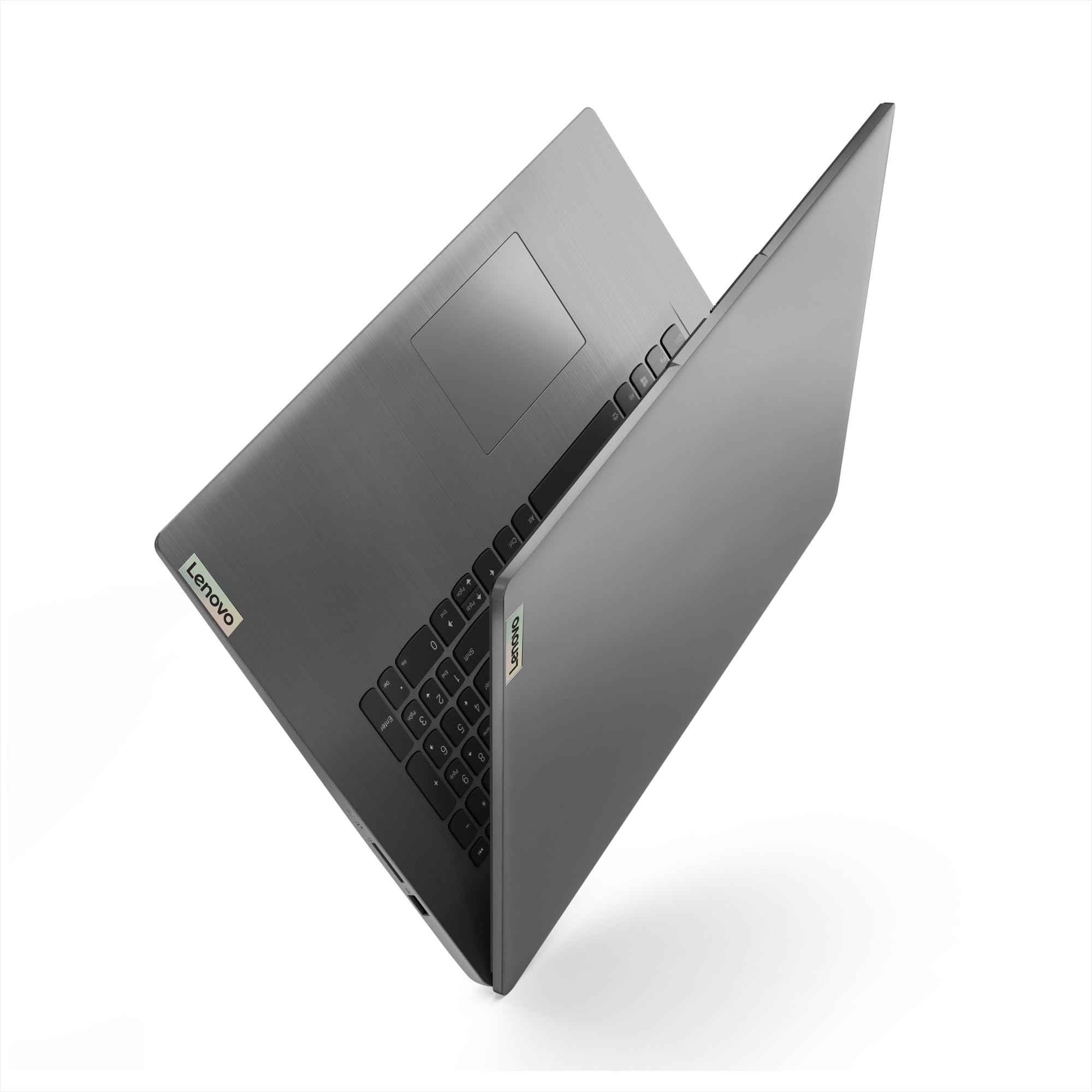 Lenovo IdeaPad 3 17ALC6 Laptop, 17.3 Inch Full HD Display, AMD Ryzen 7 5700U, 12GB RAM, 512GB SSD, AMD Radeon Graphics, Windows 11 Home, QWERTZ, Grey, 3 Months Premium Care