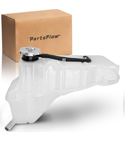 Brock Tanque De Recuperación De Refrigerante De Repuesto Con Tapa Compatible Con Challenger/Charger 2011-2020 Y 300