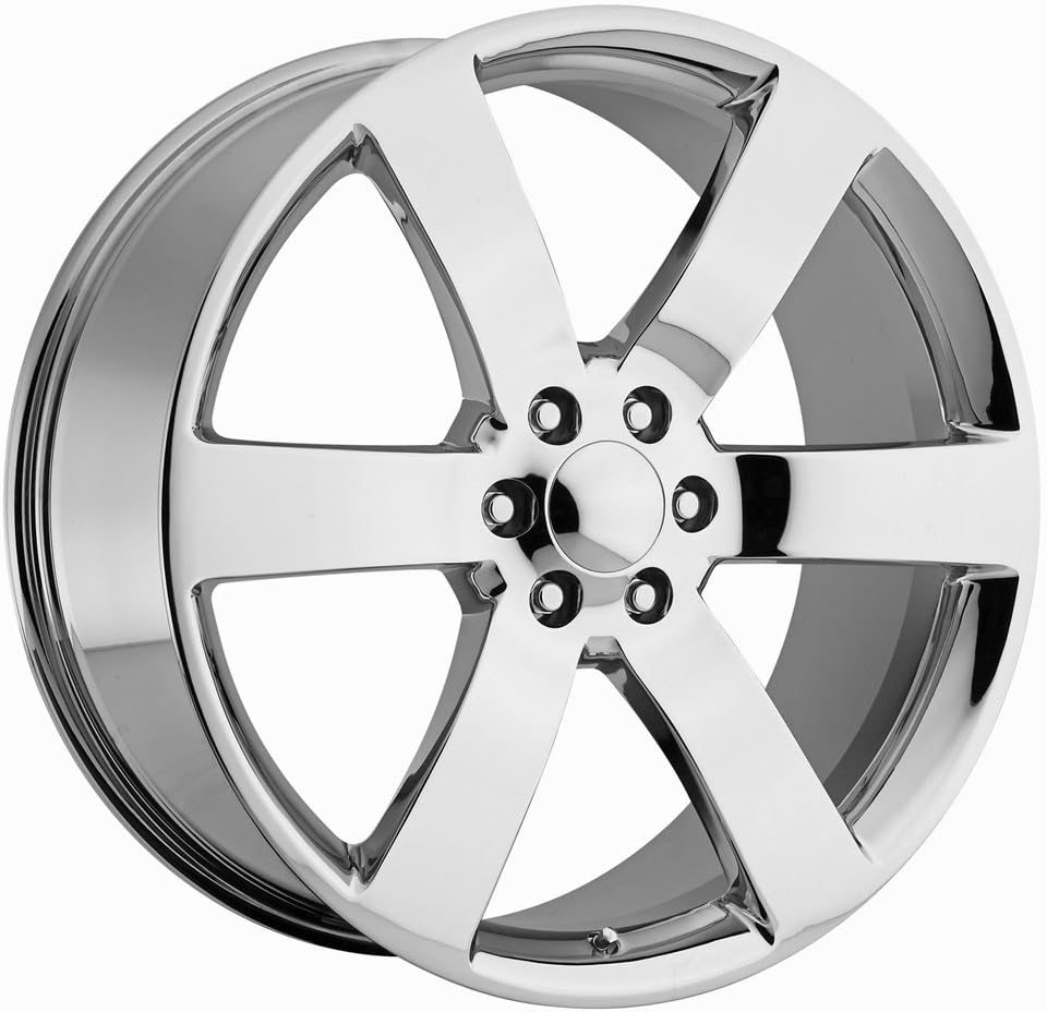 OE CREATIONS PR165 Chrome Wheel (22 x 9. inches /6 x 78 mm, 44 mm Offset)