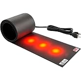 Roof Valley Ice Dam Heater Mat, Snow Melting Deicing System, 5 ft x 13 in | Melts Up to 2 in. Snow per Hour, Helps Reduce Ice Dams and Roof Leaks, Made in USA, UL Listed Components, Hardware Included