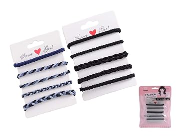 Amazon Com Youxuan 3 In 1 Braided Elastic Hair Tie Set No Kink