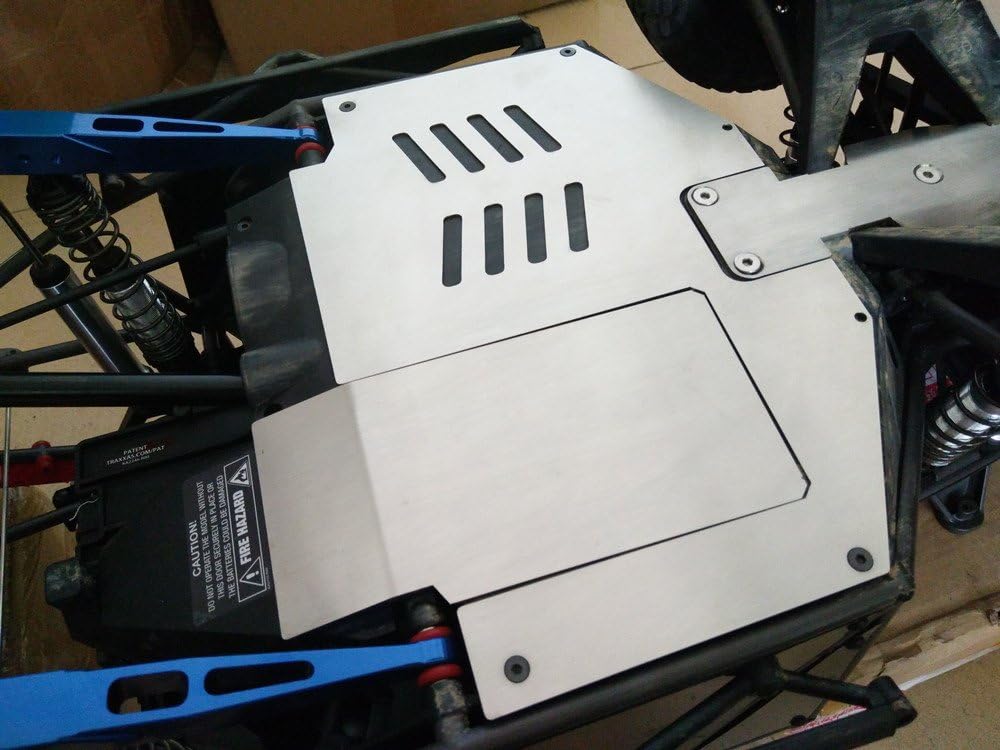 Stainless Steel Middle Chassis Protect Armor Battery Cover