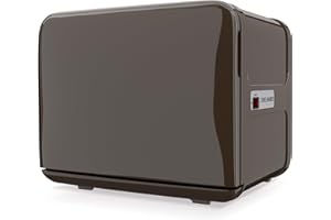 RyJaune Towel Warmer, 8.5L Towel Warmer Cabinet can Hold 12 Wet Facial Towels,Fast Heating with One-piece all-aluminum liner,Hot Towel Warmer Use for Spa,Hair Beauty,Salon - Brown