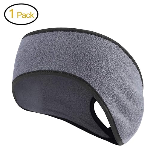  Zittee Ponytail Ear Warmer Winter Headband