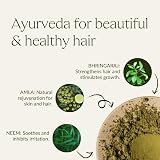 khadi MEDIUM BROWN Natural Hair Colour 100g Plant-Based Warm Cinnamon Deep Brown view 7