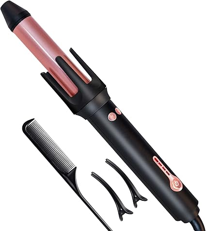 dual voltage ceramic rotating curling iron