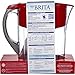 Brita Grand Water Filtration Pitcher, Red