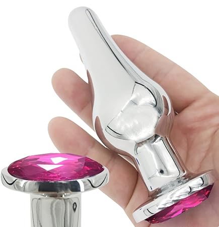 MissSoul Deluxe Edelstahl Analplug Set Konisch Metall Butt Plug Sexspielzeug für Anfänger männer frauen Analspielzeug Analkug