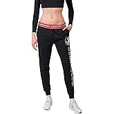 Ultra Game Women's NCAA Official Super Soft Gameday Jogger Lounge Sweatpants