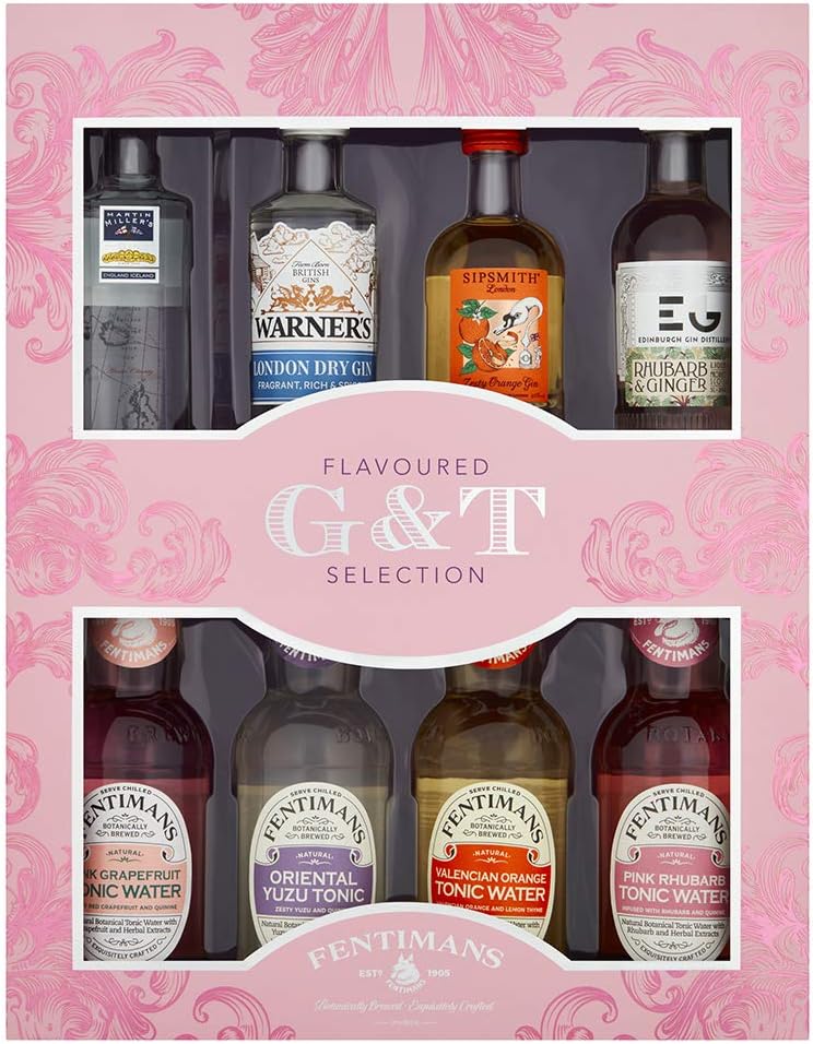 Fentimans Flavoured Gin & Tonic Experience Gift Set by Blue Tree Gifts