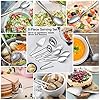 48-Piece-Cutlery-Set-with-Serving-Utensils-Elegant-Life-Stainless-Steel-Flatware-Silverware-Set-for-8-Tableware-Eating-Utensils-Dishwasher-Safe 48-Piece Cutlery Set with Serving Utensils, Elegant Life Stainless Steel Flatware Silverware Set for 8, Tableware Eating Utensils, Dishwasher Safe