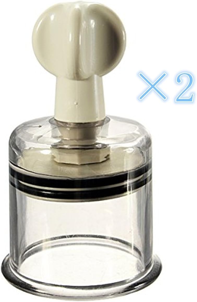 Diougens Lee Natural Nipple Enlargement & Enhancer - Firmer, Perkier, Larger Nipples (2 Pcs XL)