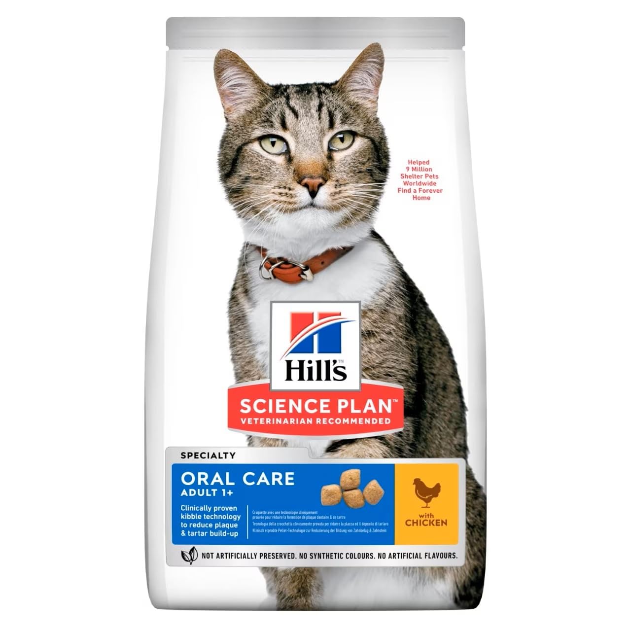 Hill's Cat Food Oral Care Chicken Dry Mix 1.5 kg