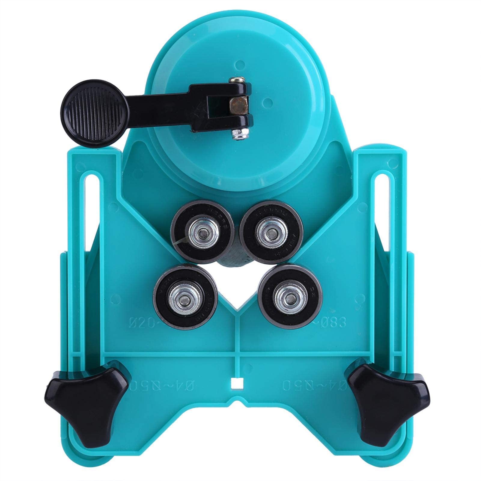 4mm-80mm Adjustable Drill Bit Ceramic Glass Marble Hole Saw Guide Sucker Base Locator Jig Drilling Kit Guide Set Self-Centering Precise