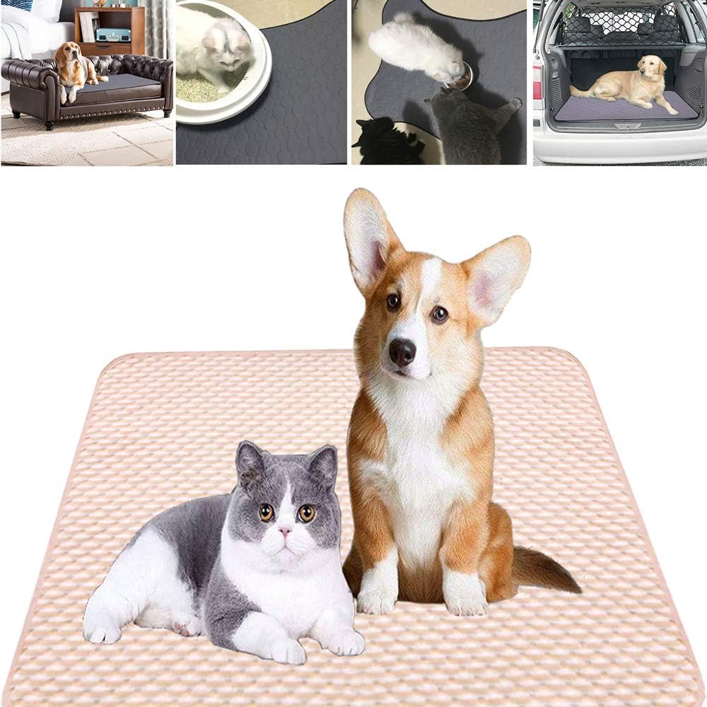 COZUMO Waterproof Bed Pad Washable & Reusable Underpads Baby Bed Pad Incontinence Mattress Protector Sheet Cover for Kids Adults Pets Potty Training Pad: Home & Kitchen