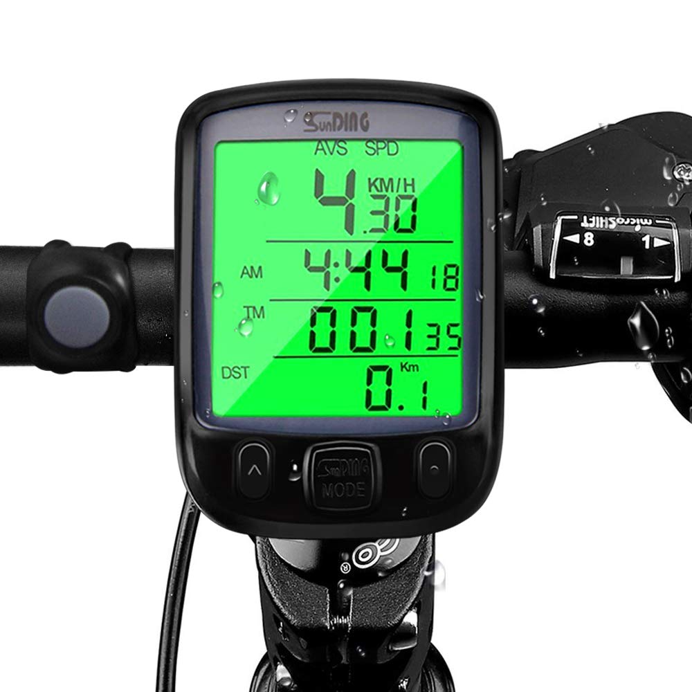 Contachilometri Bici Senza Fili Ciclocomputer Garmin Computer LCD